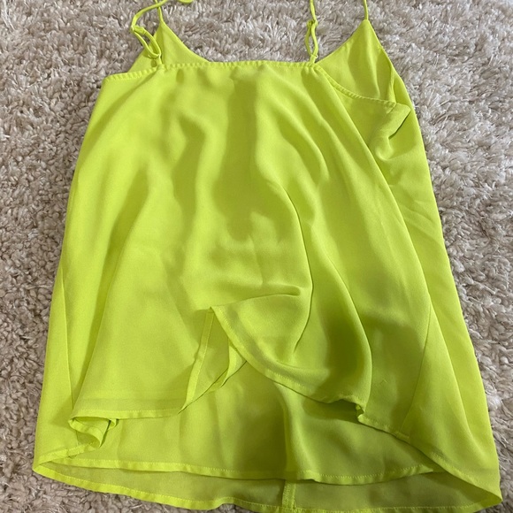 Neon yellow/green tank top - Picture 2 of 2